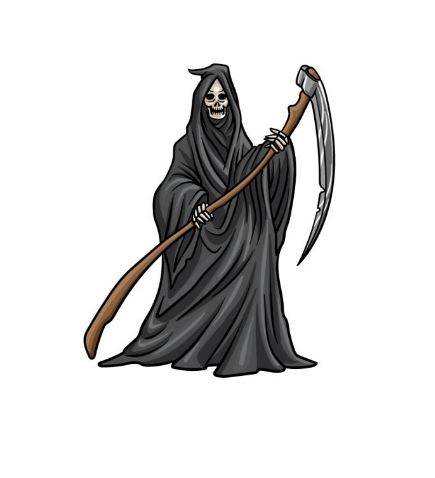 Grim Reaper Drawing